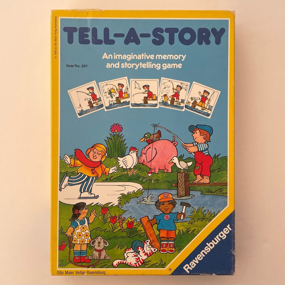 Ravensburger Tell-A-Story Children's Game Imaginative Storytelling Complete Set